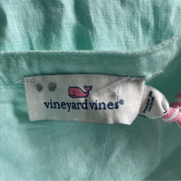 New! Vineyard Vines Linen Pintuck Shift Dress nwt 30935 - Picture 5 of 11